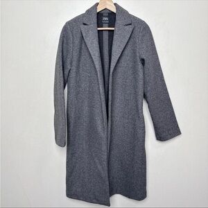 Zara Women’s Charcoal Grey Coat Size XL